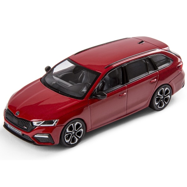 Macheta Oe Skoda Octavia Combi RS A8 1:43 Rosu Velvet Red 5E7099300AF3P